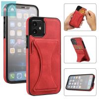 เคสสำหรับ iPhone 11 12 13 14 Pro Max 12 13 Mini 7 8 Plus X XR XS Max SE 2020เป็นทางการสุดหรูปกหนังพร้อมขาตั้งกระเป๋าสตางค์ใส่บัตรเคสโทรศัพท์กันกระแทก