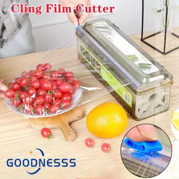 Plastic Wrap Dispenser Multipurpose Plastic Wrap Aluminum Foil Wax Paper  Cutter Cutting Box