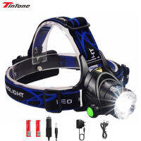 20000LM LED Headlight T6L2 Waterproof Torch 18650 Fishing Hunting Camping Headlamp Hiking