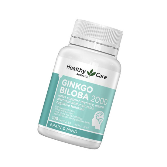 Viên uống bổ não healthy care ginkgo biloba 2000mg, 100 viên - ảnh sản phẩm 4