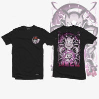 Anime Shirt - ETQTCo. - Pokemon - Mew and Mewtwo เสื้อยืดลายฤดูร้อน S-5XL