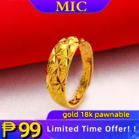 Shop 18k Saudi Gold Couple Rings online | Lazada.com.ph