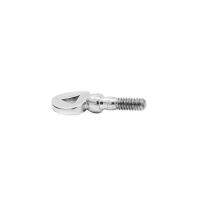 Screw Neck (Silver Plated) - Alto Saxophone Canon Ball - Stone Series