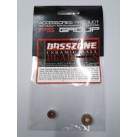 ลูกปืน Ceramic ใสรอกตกปลา ขนาด 3*8*4 กับ 5*11*4  ยี่ห้อ BASSZONE  ลูกปืนแต่งเซรามิก ABEC#7