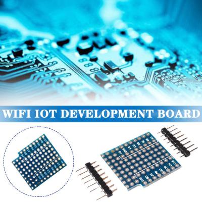 Mini Wifi Iot Development Board Double-Sided Plug-In For D1mini Expansion Breadboard Version W6K0