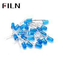 100pcs blue Bright LED bulbs Emitting Diode LED 5mm with 2 pin