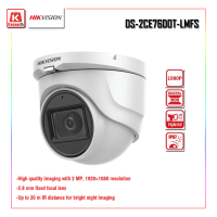 กล้องวงจรปิด HIKVISION  DS-2CE76D0T-LMFS 28/36 MM. สินค้ารับประกัน 3ปี