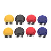 10Pcs/lot Mini Pocket Golf Club Groove Brush Portable Soft Golf Head Brush for Cleaning Golf Heads Golf Ball Shoes Color Random