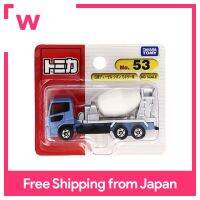 Takara Tomomy Tomica No.053รถผสมเครื่องยนต์ดีเซลนิสสันควออน (บลิสเตอร์) 3yrs ของเล่นขนาดเล็ก &amp; ขึ้น