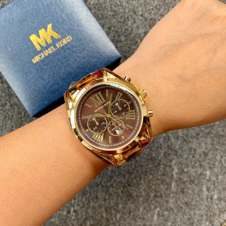 Michael Kors with Ceramic Strap with Date Watch | Lazada PH