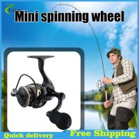 [Local delivery]Mini Spinning Fishing Reel 5.2/1 Speed Ratio 13 BBs Metal Spool Wheel Sea Tackle