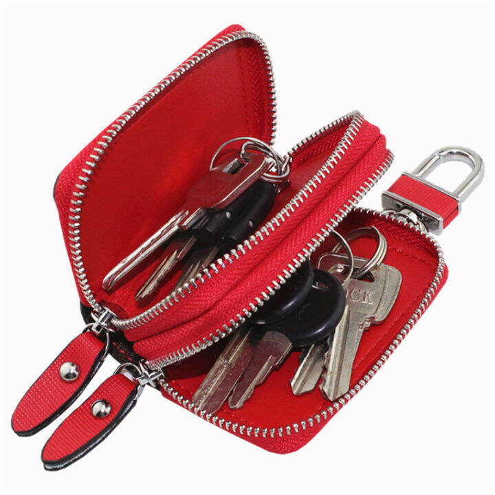 genuine-leather-key-wallet-men-amp-women-car-key-bag-multi-function-key-case-fashion-ladies-housekeeper-key-holders