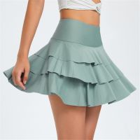 Spring Summer Tennis Skorts Womens High Waist Athletic Golf Badminton Shorts Active Yoga Running Workout Sports Pleated Skirts