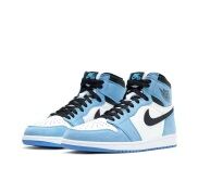 giày thể thao nam Air Jordan1 Retro High Og university blue cao hỗ trợ