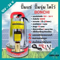 ปั้มแช่ ปั้มจุ่ม ไดโว่ พลังงานแสงอาทิตย์/แบตเตอรี่ 300 วัตต์ BONCHI รุ่น ZQB12-12V