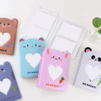 64 Photos Album 3 Inch Cute Cartoon Rabbit Album Hollow Out Love Mold Photocard Holder Kpop Binder Name Card Collect Book 215#  Photo Albums