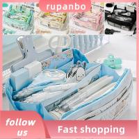 RUPANBO039392692 จุได้มาก กระเป๋าใส่ปากกา ชั้น10ชั้น กันน้ำกันน้ำได้ กล่องใส่ดินสอ ที่มีคุณภาพสูง สีทึบทึบ กระเป๋าเก็บเครื่องเขียน ของขวัญสำหรับนักเรียน