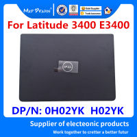 แล็ปท็อปใหม่เดิมจอแอลซีดีปกหลังฝาด้านบนกรณีสีดำสำหรับ Latitude 3400 0H02YK H02YK D pn: 0H02YK 460.0FV03.0013