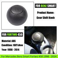 ลูกบิดคันโยกเกียร์อัตโนมัติสีดำ,อะไหล่อัตโนมัติสำหรับ Mercedes Smart Fortwo 450 9/1998-2014แต่งรถ