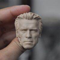 16 Scale T800 Arnold schwarzenegger Old aged Battle damage รุ่น unpainted HEAD รุ่นสำหรับ12 figures Bodies