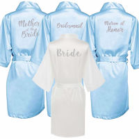 Bride Bridesmaid silver Letters