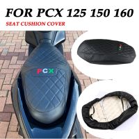 เบาะนั่งหลังหุ้มสำหรับฮอนด้า PCX125 PCX150 PCX160 PCX 160 125 150อุปกรณ์เสริมรถจักรยานยนต์เคสแผ่นป้องกันเบาะนั่ง