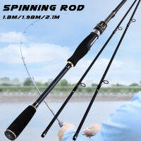 Sougayilang การหล่อแบบหมุน เบ็ดตกปลา2ส่วน36ตัน คาร์บอนไฟเบอร์Fishing Pole 2เคล็ดลับM/ML M/MH น้ำหนักเบาหล่อแกรไฟต์เครื่องปั่นด้าย เบ็ดตกปลาS อุปกรณ์ตกปลา