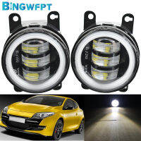 ไฟสำหรับวิ่งเวลากลางวัน1คู่โคมไฟ H11 LED 12V ตานางฟ้าสำหรับ Renault Megane 3 Grandtour