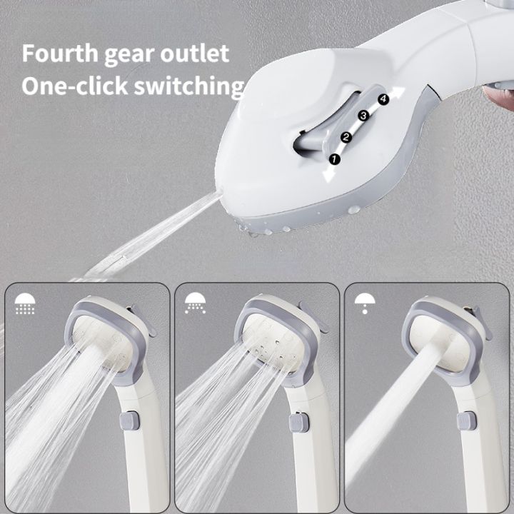 4-mode-adjustable-high-pressure-shower-nozzle-household-shower-head-bath-heater-supercharged-shower-pressure-hand-held-shower-showerheads