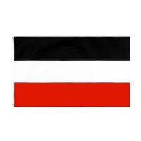 johnin  90x150cm black white red merchant North German Confederation flag Electrical Connectors
