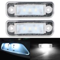 1 Pair Car Licence Plate Light Signal Lamp 12V 2.8W 3528SMD Car LED Light Accessories For Mercedes-Benz W203 W211 C219 R171 CLS Bulbs  LEDs HIDs