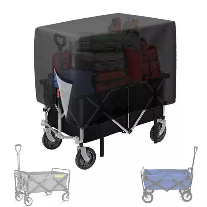 folding-waggon-cover-collapsible-cart-cover-heavy-duty-protective-cover-38-l-x-22-w-x-20-h-600d-oxford-waggon-rain-cover