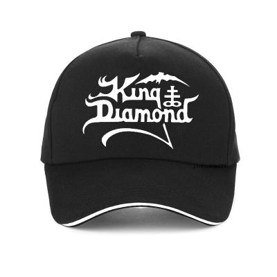 king Diamond rock Baseball Cap Men Fashion Brand Print Heavy metal rock Mercyful Fate band Dad hat adjustable Snapback hat