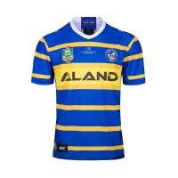 ขายเสื้อยืดสไตล์ใหม่ Parramatta Eels NRL เสื้อรักบี้เหย้า