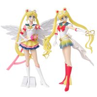 ฟิกเกอร์แอคชั่นฟิกเกอร์หุ่นแอคชั่น Tsukino Usagi จาก PVC เครื่องประดับเค้กนิรันดร์อะนิเมะเซเลอร์มูนของสะสมตุ๊กตา