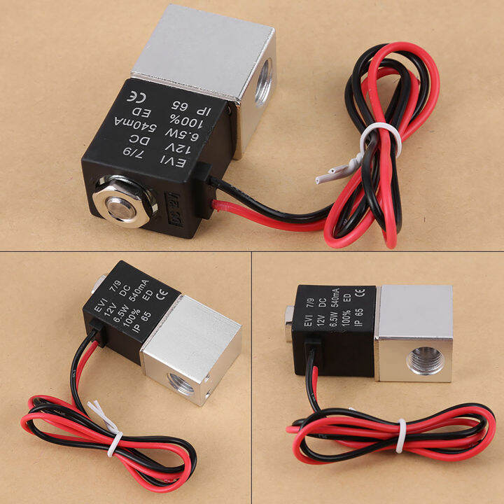 12v-dc-1-4-2-way-ปกติโซลินอยด์วาล์วนิวเมติกอลูมิเนียมไฟฟ้าโซลินอยด์แอร์วาล์ว