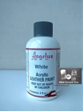 Flat white hot sale leather paint