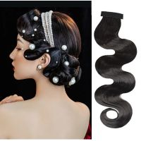 XUANGUANG Synthetic Wig Bangs Hand Push Corrugated Piece Hair Extension Show Headdress