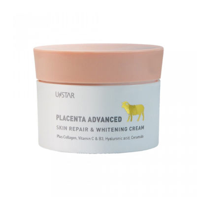 ยูสตาร์ พลาเซนต้า แอดวานซ์ สกินรีแพร์ &amp; ไวท์เทนนิ่ง ครีม Ustar Placenta Advanced Skin Repair &amp; Whitening Cream 100 กรัม