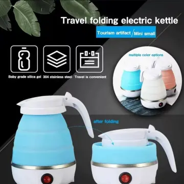 304 Stainless Steel Coffee Pot Household Thermal Pot Tea Pot Hot Water  Bottle Outdoor Convenient Camping Water Kettle