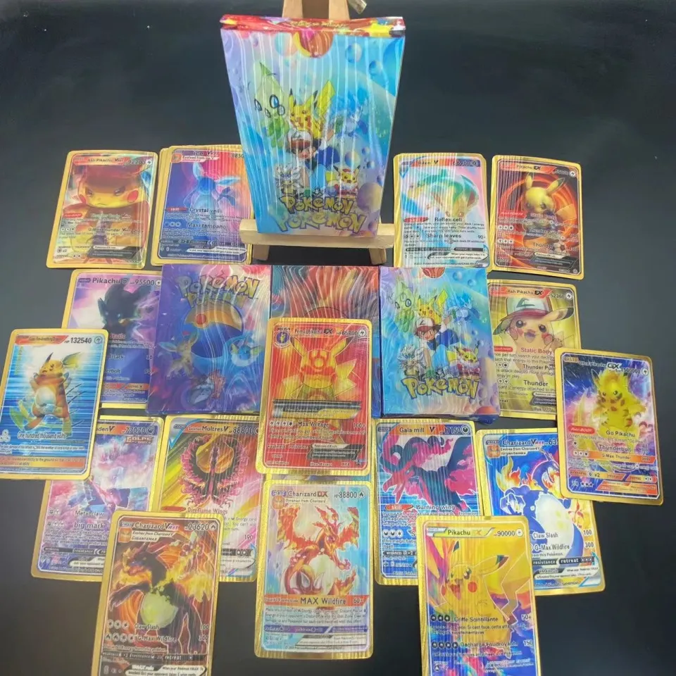 Oversized Pokemon Cards Jumbo Letters Cards Vmax Vstar GX Arceus