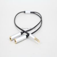 3.5mm Audio Cable Earphone Headphone Male 1 To 2 Dual Female Y Splitter Adapter Cable Headphones Accessories