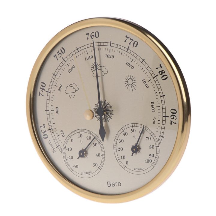 เครื่องวัดอุณหภูมิความชื้นติดผนัง-hsv-barometer