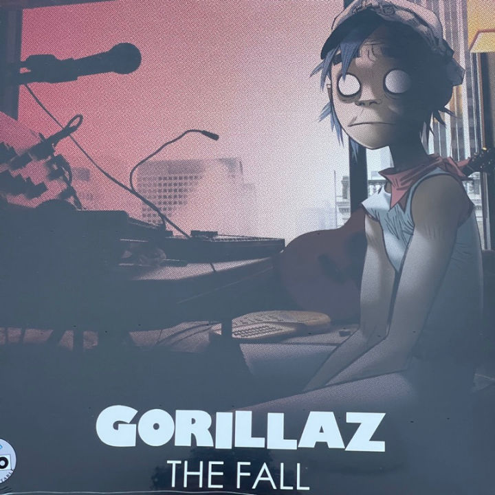 แผ่นเสียง-gorillaz-the-fall-vinyl-lp-album-reissue-แผ่นเสียงมือหนึ่ง-ซีล