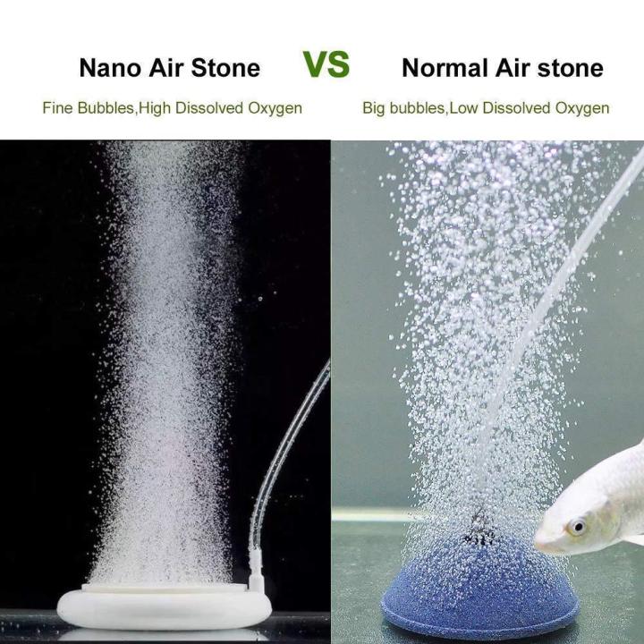 nano-air-stone-ht-150-หัวทรายจาน-สีขาว-ฟองอากาศขนาดเล็ก-ขนาด-15-ซม