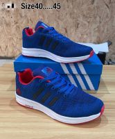 รองเท้าผ้าใบAdidasอดิดาสผู้หญิง ผู้ชาย (สีขาว) 37-45 มาใหม่ ส่งไว