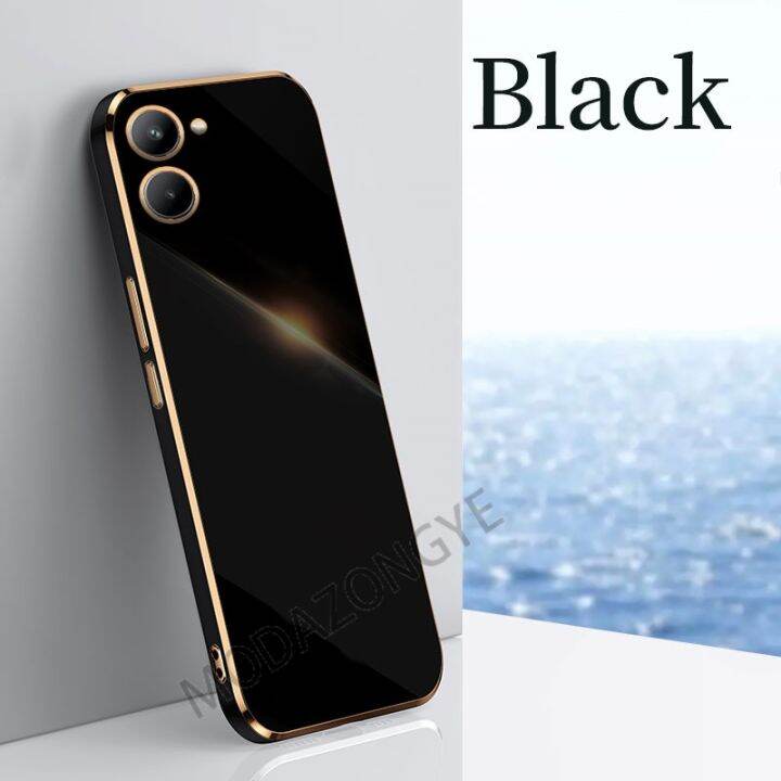 สำหรับ-realme-c33-case-soft-silikon-tpu-electroplating-กันกระแทกฝาครอบ-realme-c33ปลอก