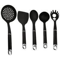 Kitchen Utensil Set, Heat-Resistant, Non-Stick Coated, Nylon, Cooking Utensil Set, Spatula, Slotted Spoon