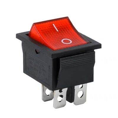 Tombol Power Besar Saklar Rocker Switch 4 Pin Kotak Lampu 4 Kaki On Off ...