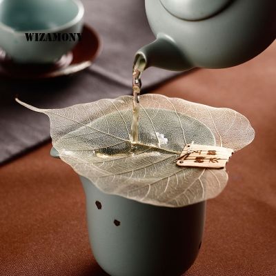 Hot K ชุดอุปกรณ์เสริมสำหรับชาจีนกาน้ำชาและที่กรองถ้วยชา,ที่กรองชาใบโพธิ์แบบใช้แล้วทิ้ง